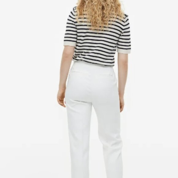 H&M Tapered Pants (NWT) Straight Ankle Pants - Picture 2 of 9